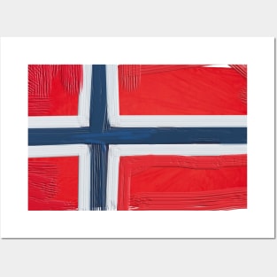 Norwegian Flag Posters and Art